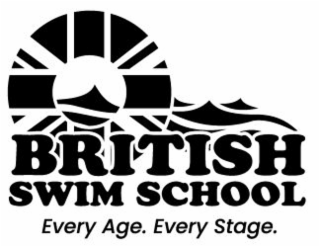 BRITISH SWIM SCHOOL EVERY AGE. EVERY STAGE. logo