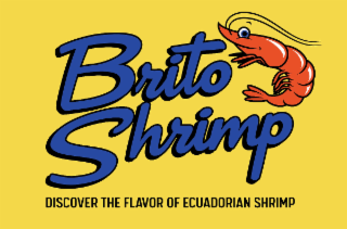 BRITO SHRIMP DISCOVER THE FLAVOR OF ECUADORIAN SHRIMP logo