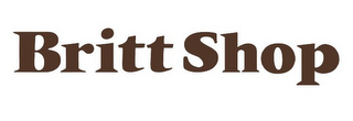 BRITT SHOP logo