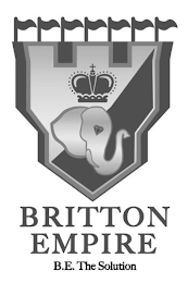 BRITTON EMPIRE B.E. THE SOLUTION logo