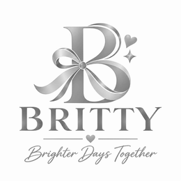 BRITTY BRIGHTER DAYS TOGETHER logo