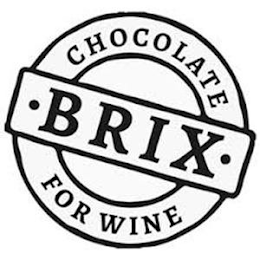 BRIX CHOCOLATE FOR WINE logo