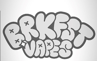 BRKFST VAPES X X X X X logo