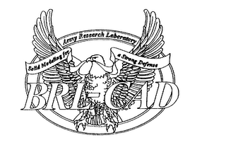 BRL-CAD ARMY RESEARCH LABORATORY SOLID MODELING FOR A STRONG DEFENSE logo