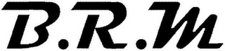 B.R.M logo