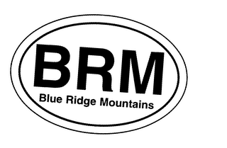 BRM BLUE RIDGE MOUNTAINS logo