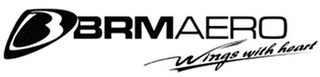 BRMAERO WINGS WITH HEART logo