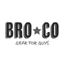 BRO CO GEAR FOR GUYS logo