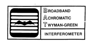 BROADBAND ACHROMATIC TWYMAN-GREEN BAT INTERFEROMETER logo