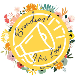 BROADCAST HIS LOVE MATTHEW 5:16 logo