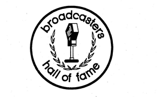 BROADCASTERS HALL OF FAME logo