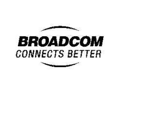 BROADCOM CONNECTS BETTER logo