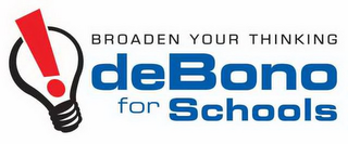 BROADEN YOUR THINKING DEBONO FOR SCHOOLS logo