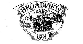 BROADVIEW DAIRY SINCE 1897 logo