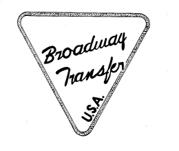 BROADWAY TRANSFER U.S.A. logo