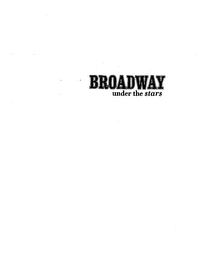 BROADWAY UNDER THE STARS logo