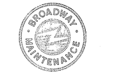 BROADWAY'MAINTENANCE' logo