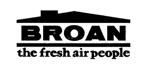 BROAN THE FRESH AIR PEOPLE logo
