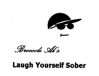 BROCCOLI AL'S LAUGH YOURSELF SOBER logo