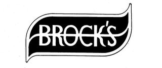 BROCK'S logo