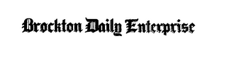 BROCKTON DAILY ENTERPRISE logo