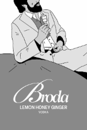 BRODA LEMON HONEY GINGER VODKA