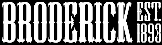 BRODERICK EST. 1893 logo