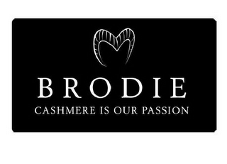 BRODIE CASHMERE IS OUR PASSION logo