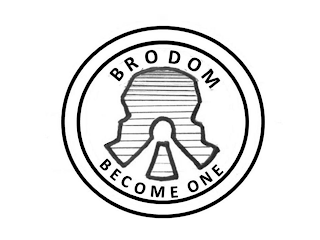 BRODOM BECOME ONE logo