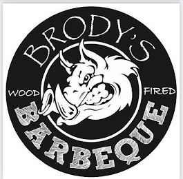BRODY'S WOOD FIRED BARBEQUE logo