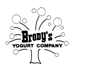 BRODY'S YOGURT COMPANY logo