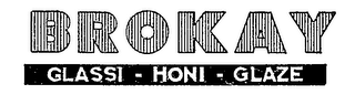 BROKAY GLASSI-HONI-GLAZE logo