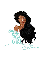 BROKE RICH GIRL EXTENSIONS logo
