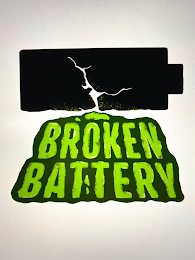 BROKEN BATTERY logo