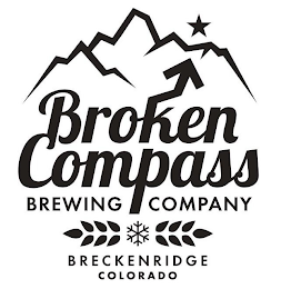 BROKEN COMPASS BREWING COMPANY BRECKENRIDGE COLORADO logo