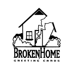 BROKEN HOME GREETING CARDS logo
