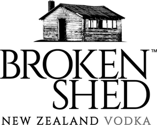 BROKEN SHED NEW ZEALAND VODKA logo