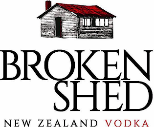 BROKEN SHED NEW ZEALAND VODKA logo