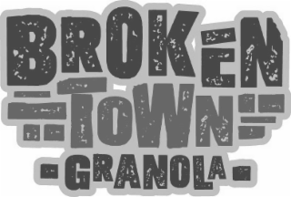 BROKEN TOWN GRANOLA logo