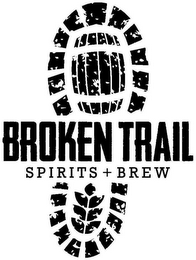 BROKEN TRAIL SPIRITS + BREW logo