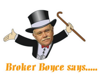 BROKER BOYCE SAYS.... logo