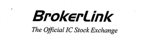 BROKERLINK THE OFFICIAL IC STOCK EXCHANGE logo