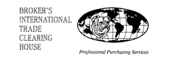 BROKER'S INTERNATIONAL TRADE CLEARING HOUSE PROFESSIONAL PURCHASING SERVICES logo
