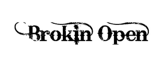 BROKIN OPEN logo