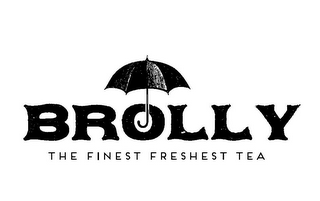 BROLLY THE FINEST FRESHEST TEA logo