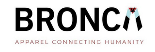 BRONCA APPAREL CONNECTING HUMANITY logo