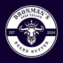 BRONMAN'S BEEF TALLOW BEARD BUTTER EST 2024 logo
