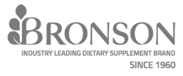 BRONSON INDUSTRY LEADING DIETARY SUPPLEMENT BRAND SINCE 1960 logo