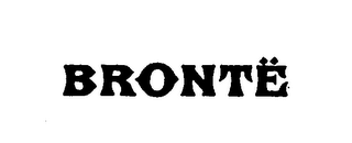BRONTE logo