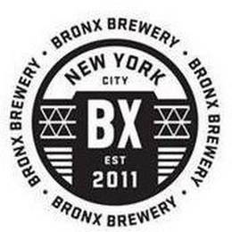 · BRONX BREWERY · NEW YORK CITY BX EST 2011 logo